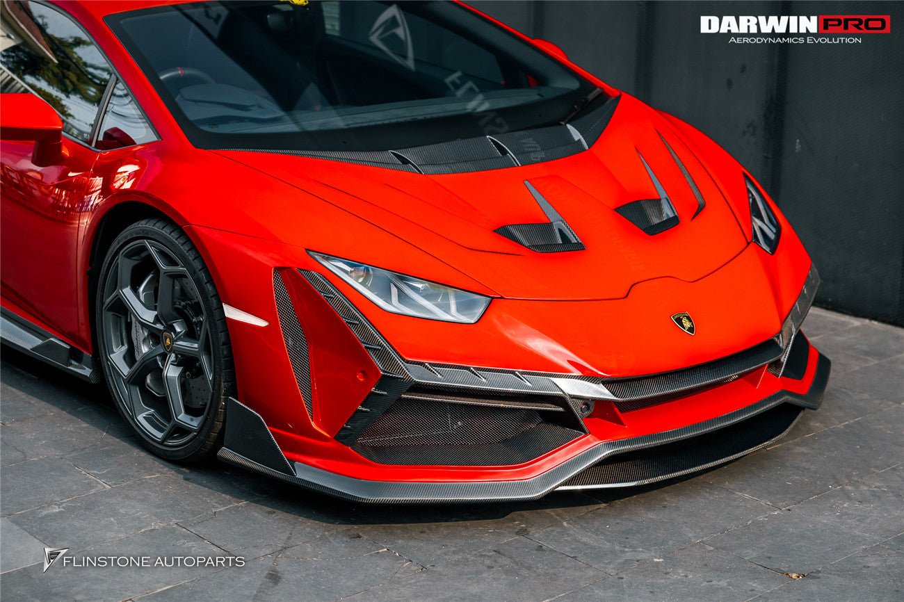 2015 - 2025 Lamborghini Huracan LP610 & LP580 & EVO & Tecnica BKSSII Style Front Bumper